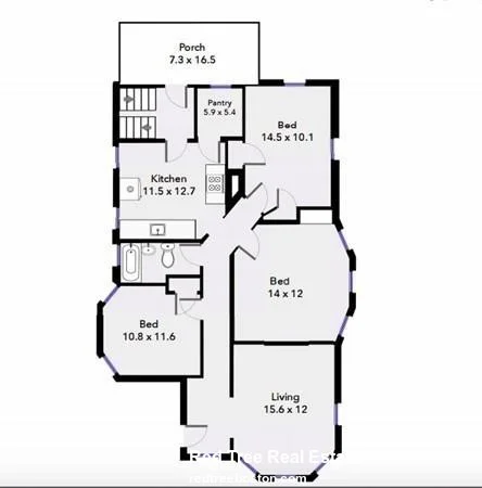 3 bed, 1 bath apartment for rent at 11 Parkton Rd Unit 3, Jamaica Hills — photo 16 of 16