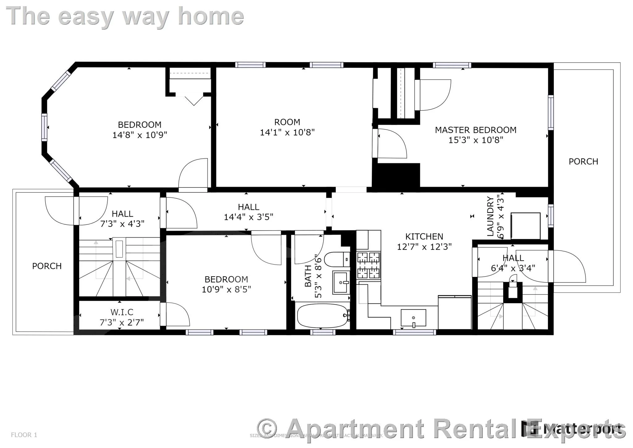 3 bed, 1 bath apartment for rent at 11 Partridge Ave Unit 2, Magoun Square — photo 7 of 9