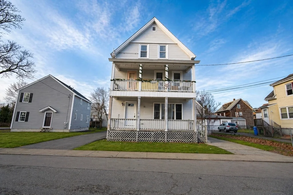 2 bed, 1 bath apartment for rent at 11 Powers Ave Unit 3, Taunton — photo 1 of 13