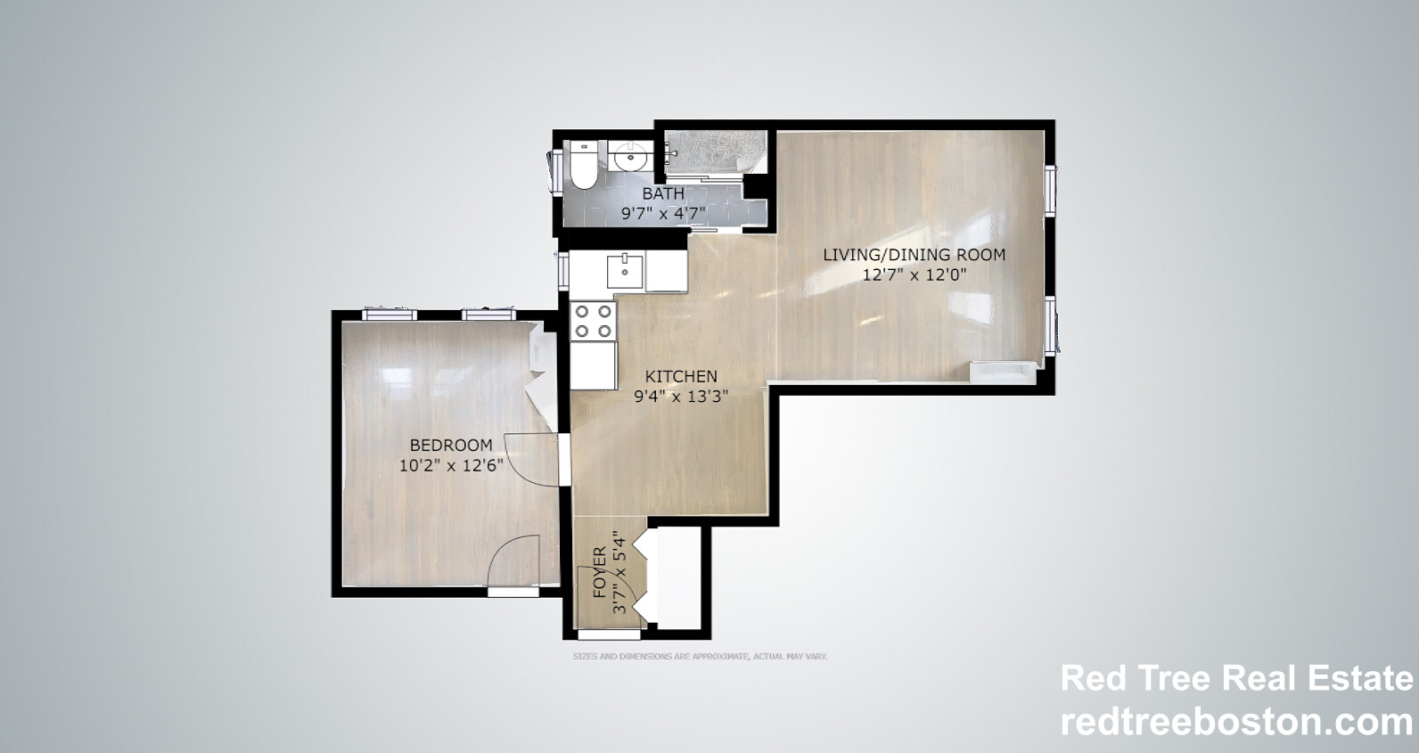 1 bed, 1 bath apartment for rent at 11 Queensberry St Unit 30, Fenway — photo 6 of 27