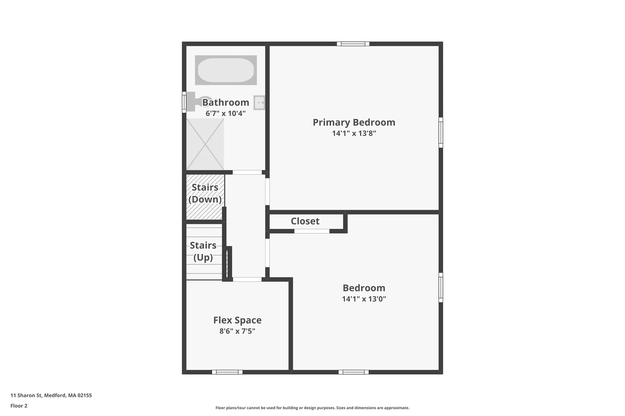 3 bed, 2 bath apartment for rent at 11 Sharon St, West Medford — photo 41 of 42