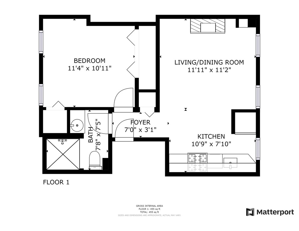 1 bed, 1 bath apartment for rent at 110 Charles St Unit 4, Beacon Hill — photo 18 of 18