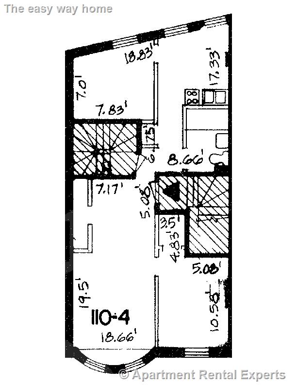 2 bed, 1 bath apartment for rent at 110 Willow St Unit 4, Inman Square — photo 4 of 4