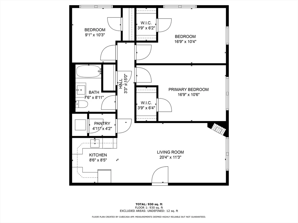 3 bed, 1 bath apartment for rent at 1135 Washington St Unit 1, Norwood — photo 2 of 18