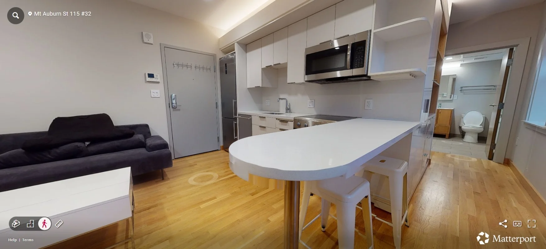 1 bed, 1 bath apartment for rent at 115 Mount Auburn St Unit 115#32, Harvard Square — photo 3 of 7