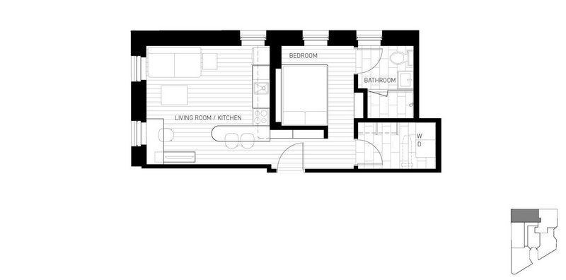 1 bed, 1 bath apartment for rent at 115 Mount Auburn St Unit 43, Harvard Square — photo 1 of 23
