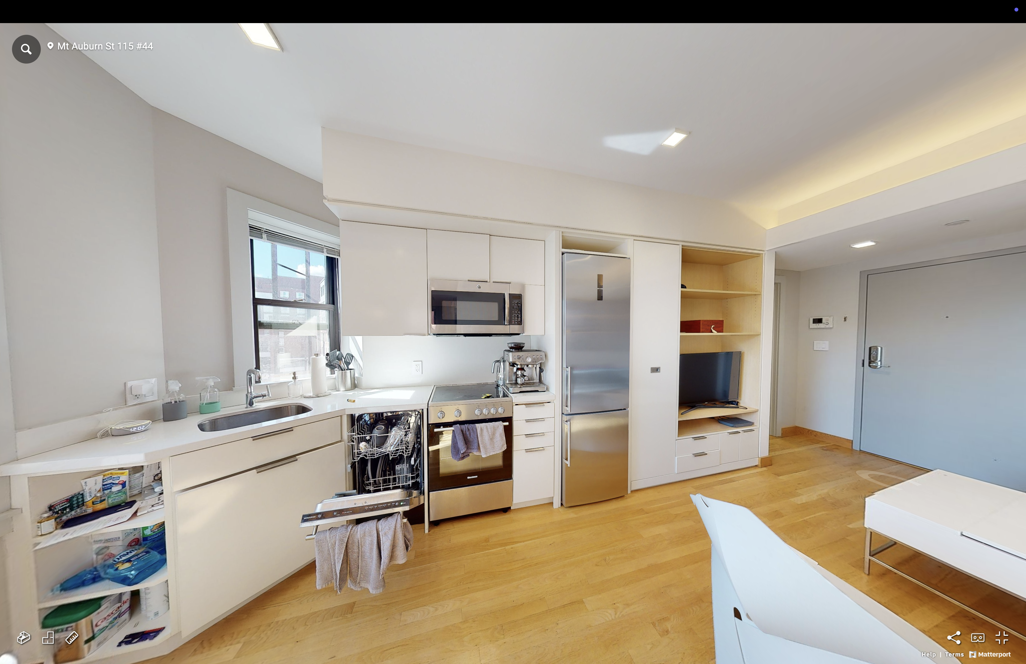 1 bed, 1 bath apartment for rent at 115 Mount Auburn St Unit 44, Harvard Square