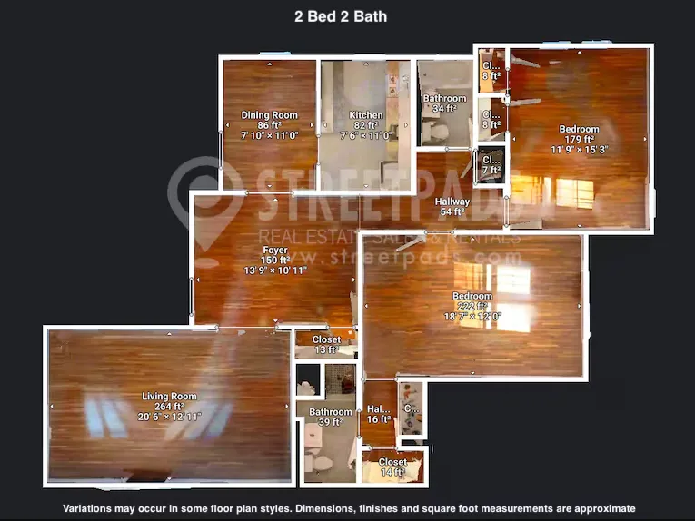 2 bed, 2 bath apartment for rent at 1151 Beacon St Unit 7, Longwood — photo 2 of 28