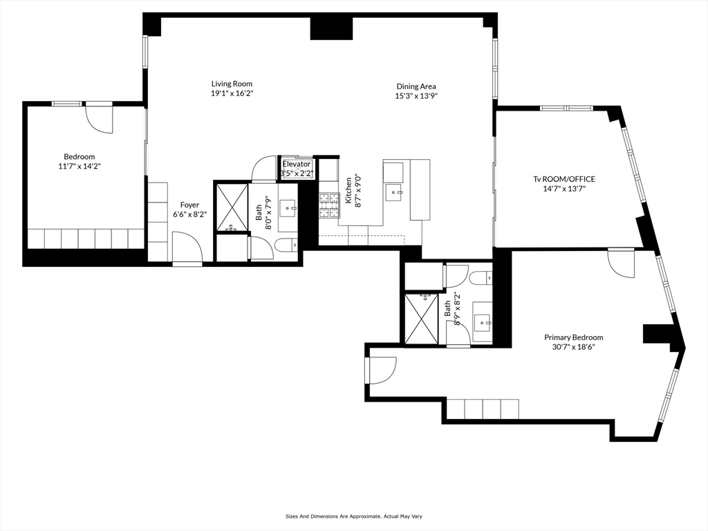 2 bed, 2 bath apartment for rent at 1166 Washington St Unit 501/502, South End — photo 30 of 30
