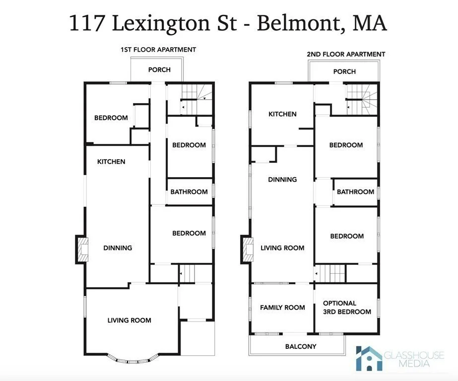 3 bed, 1 bath apartment for rent at 117 Lexington St Unit 1, Belmont — photo 25 of 27