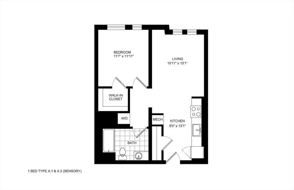 1 bed, 1 bath apartment for rent at 1170 Tremont St Unit 901, Roxbury — photo 10 of 16
