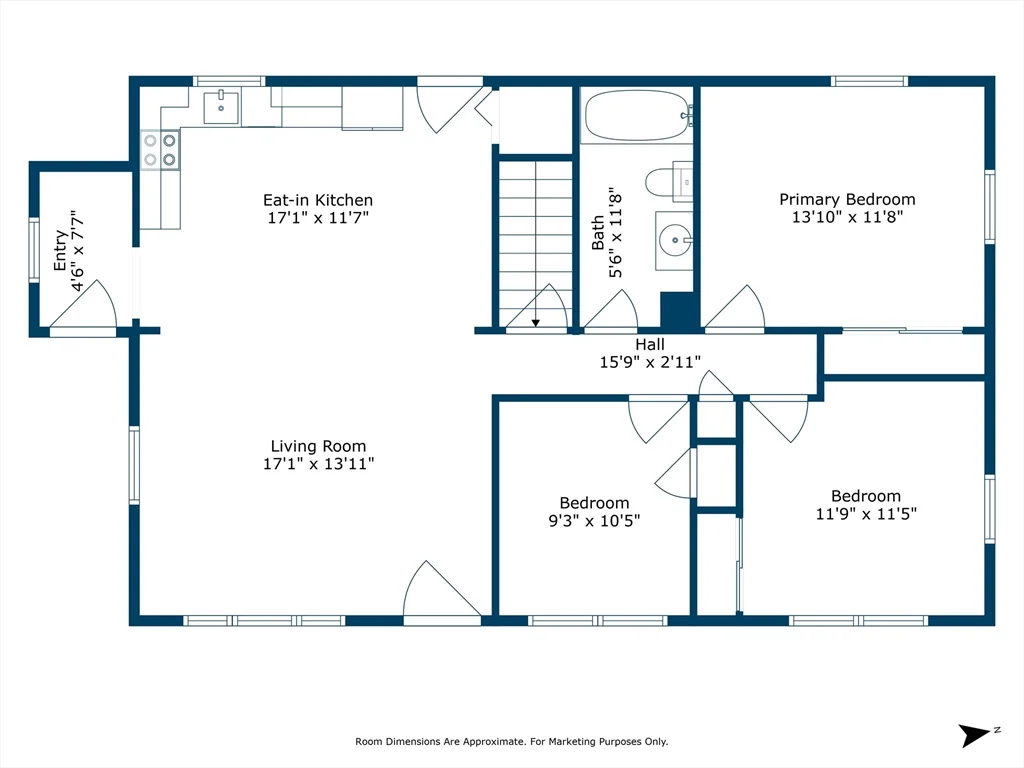 4 bed, 2 bath apartment for rent at 118 1/2 Market St Unit 118 1/2, Amesbury — photo 36 of 37