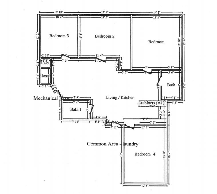 4 bed, 2 bath apartment for rent at 1189 Commonwealth Ave Unit 101, Allston — photo 37 of 37