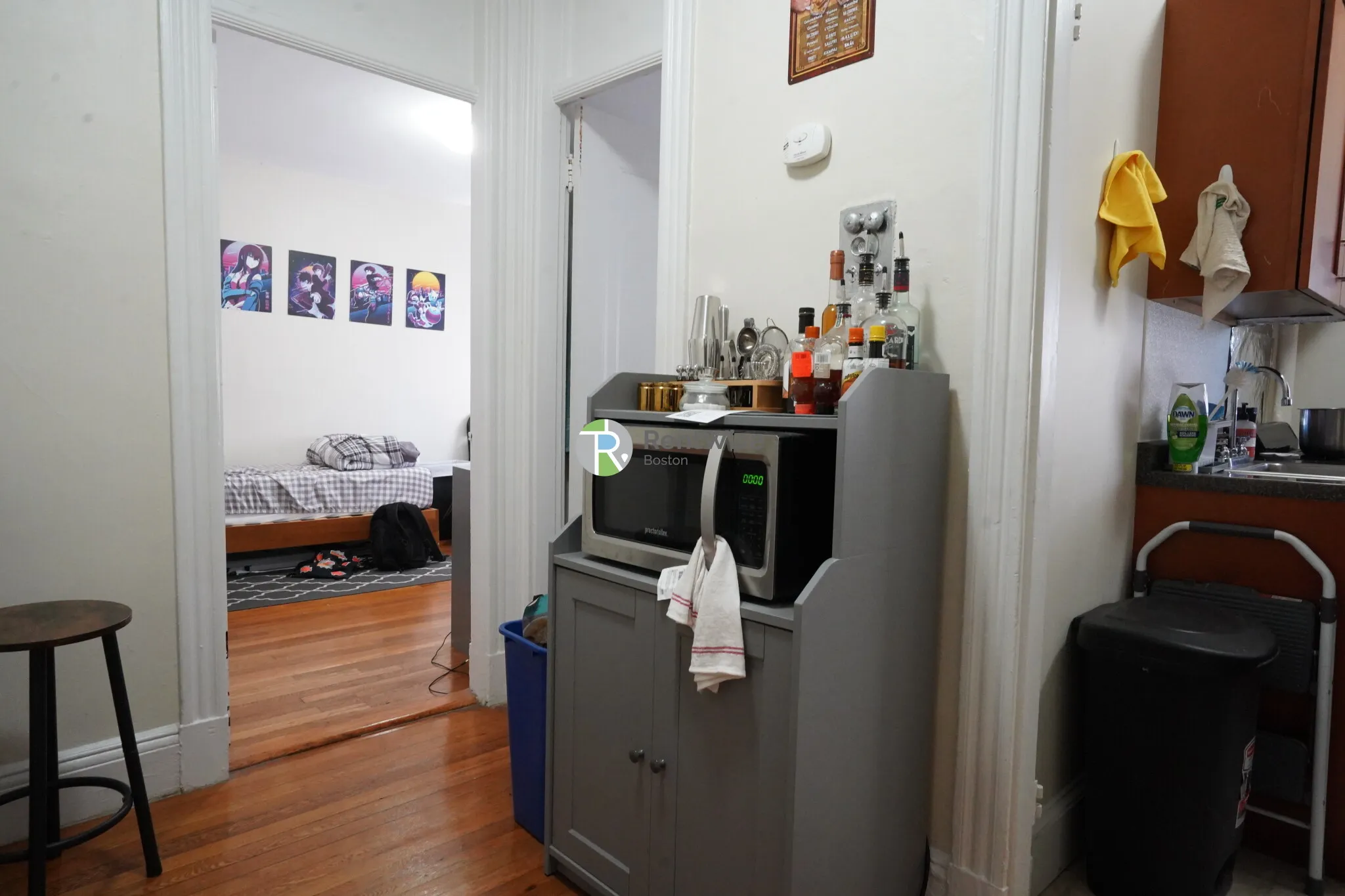 Studio bed, 1 bath apartment for rent at 1191 Boylston St Unit 35, Fenway — photo 4 of 40