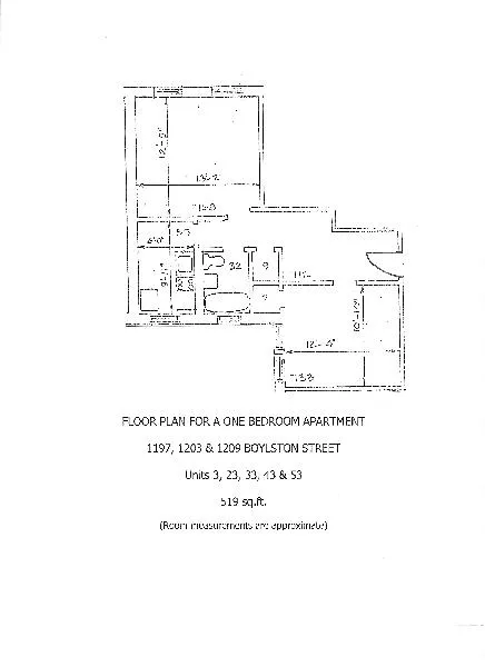 1 bed, 1 bath apartment for rent at 1197 Boylston St Unit 33, Fenway — photo 2 of 9