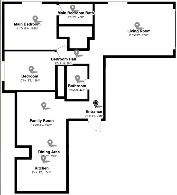 2 bed, 2 bath apartment for rent at 12 Chancery Unit 307, Diamond District — photo 20 of 21