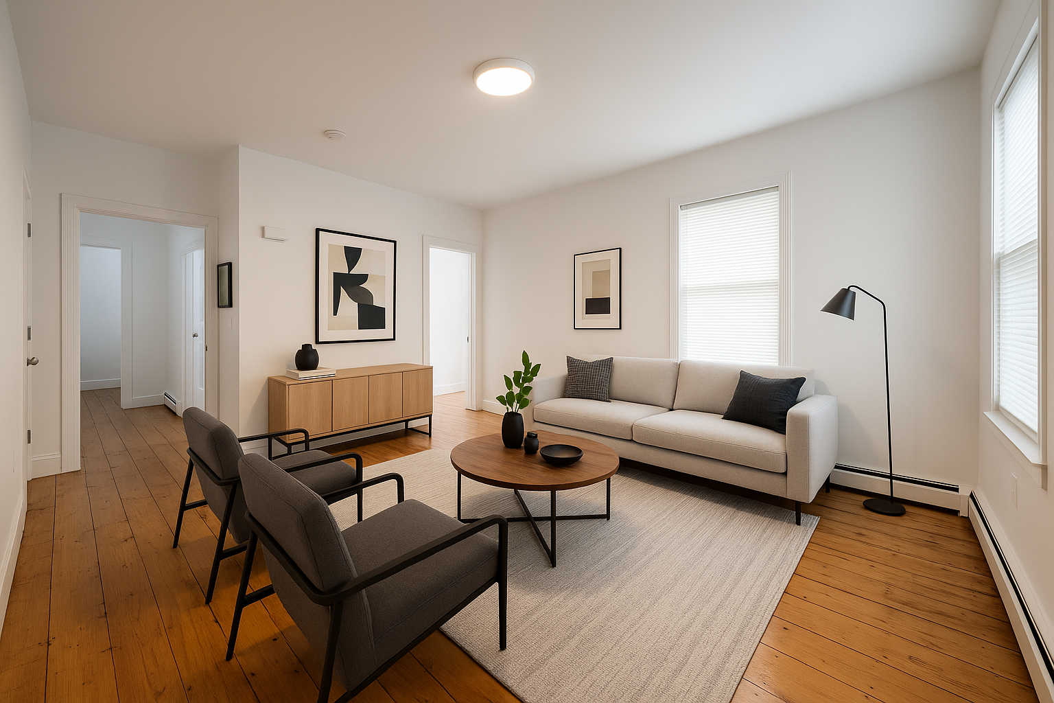 3 bed, 1 bath apartment for rent at 12 Creighton St Unit 2, Jamaica Plain — photo 6 of 8