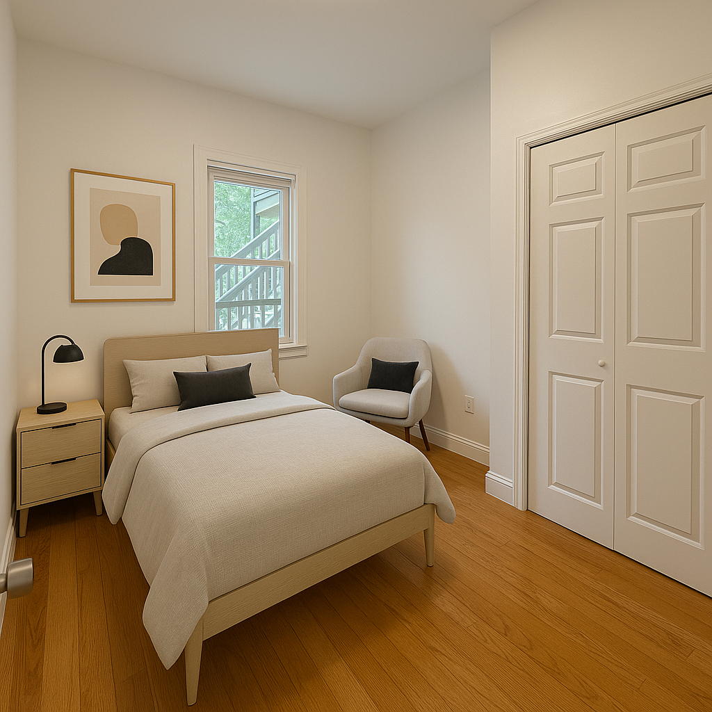 3 bed, 1 bath apartment for rent at 12 Creighton St Unit 2, Jamaica Plain — photo 7 of 8