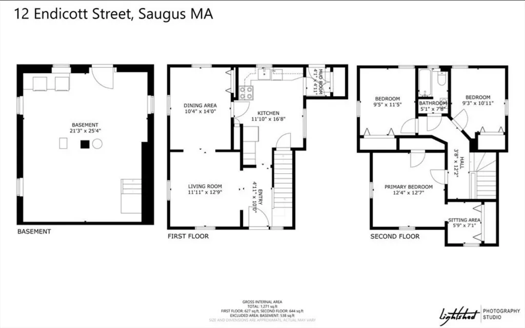 3 bed, 1 bath apartment for rent at 12 Endicott St, Saugus — photo 18 of 25