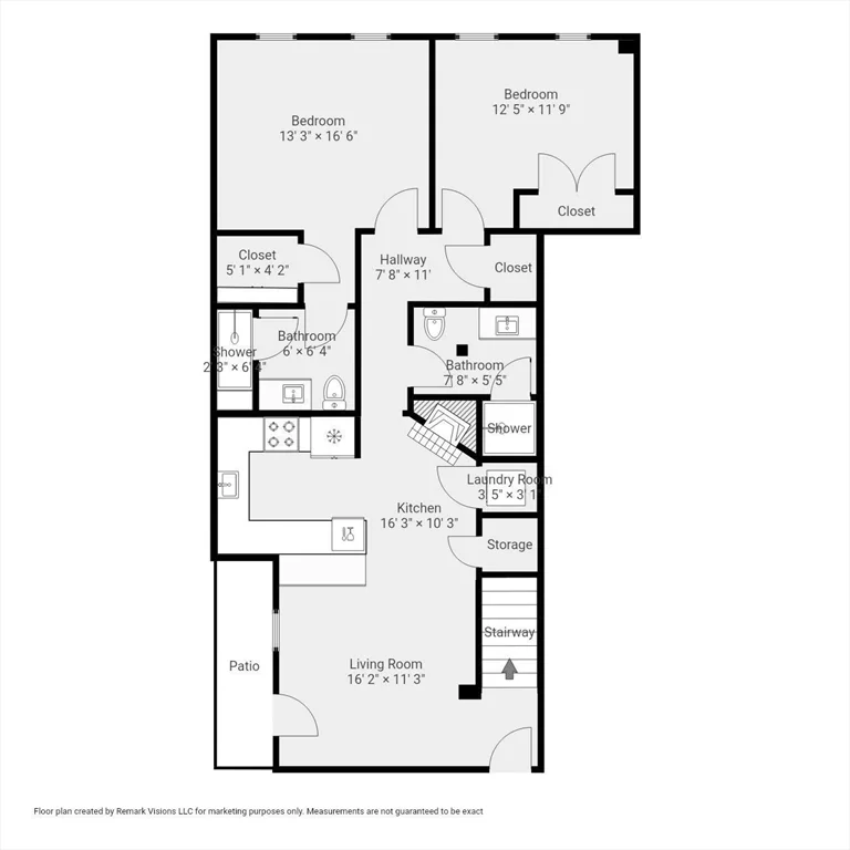 2 bed, 2 bath apartment for rent at 12 Mohawk St Unit 9, South Boston — photo 34 of 35