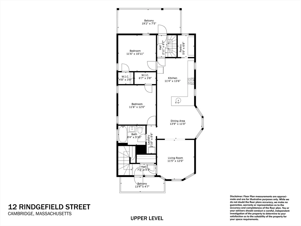 2 bed, 1 bath apartment for rent at 12 Ringefield St Unit 2, North Cambridge — photo 18 of 18