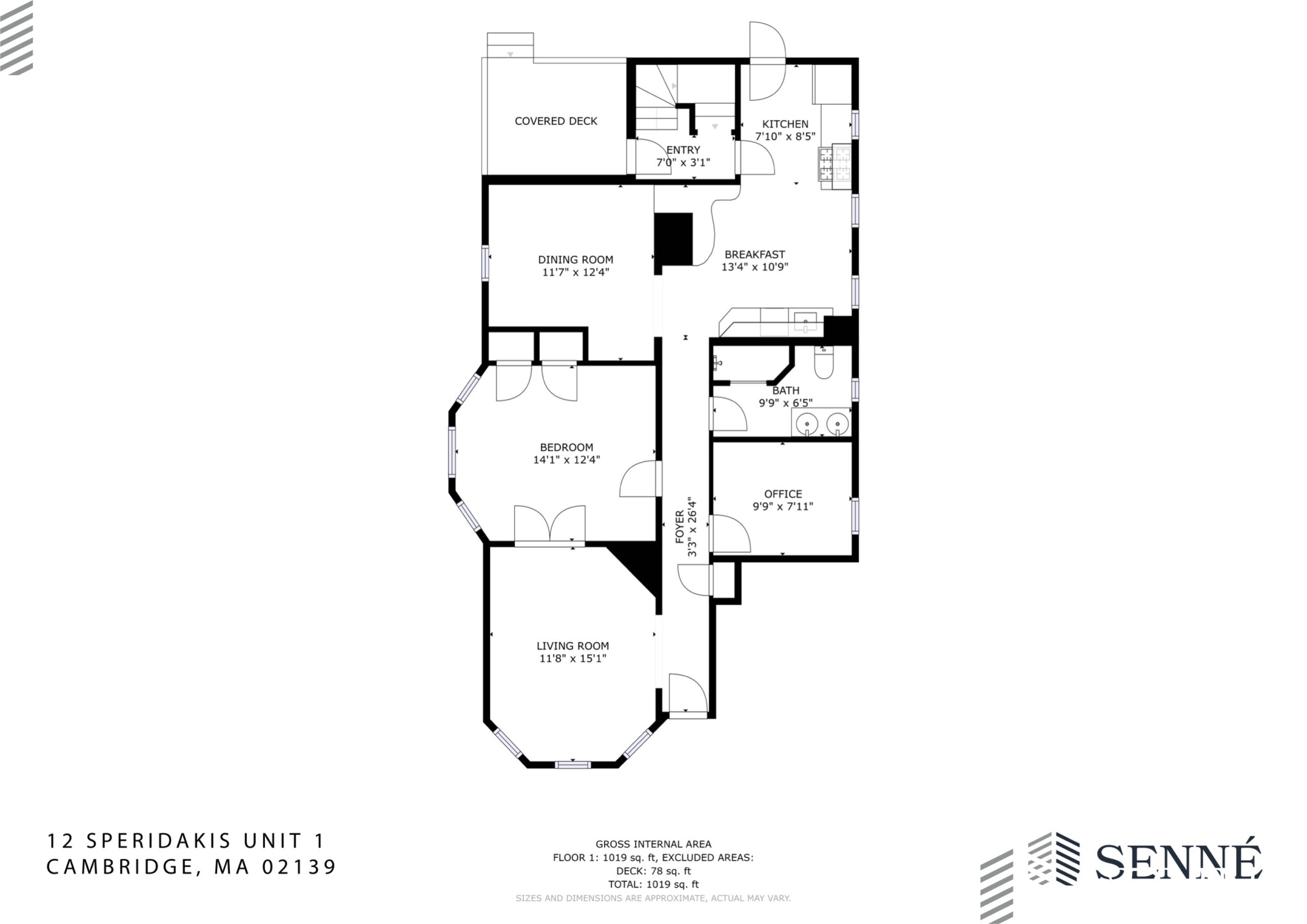 3 bed, 1 bath apartment for rent at 12 Speridakis Ter, Cambridgeport — photo 22 of 24