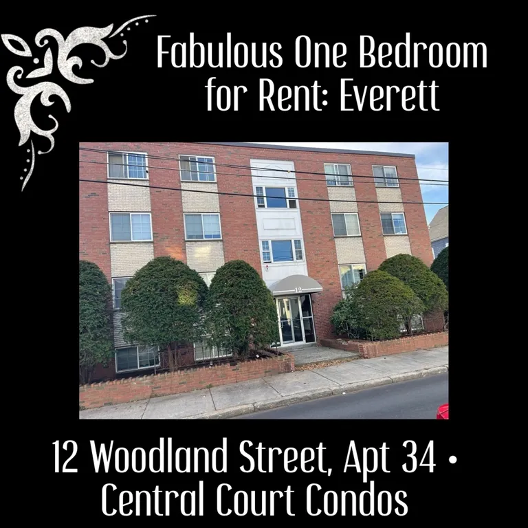1 bed, 1 bath apartment for rent at 12 Woodland St Unit 34, Everett — photo 1 of 38