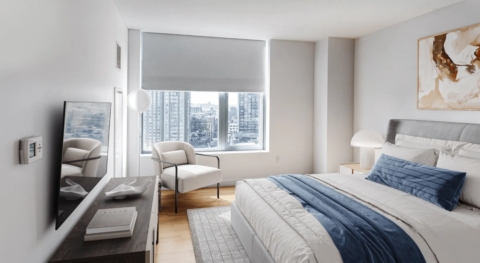 2 bed, 2 bath apartment for rent at 120 Kingston St Unit 2205, Chinatown — photo 3 of 19