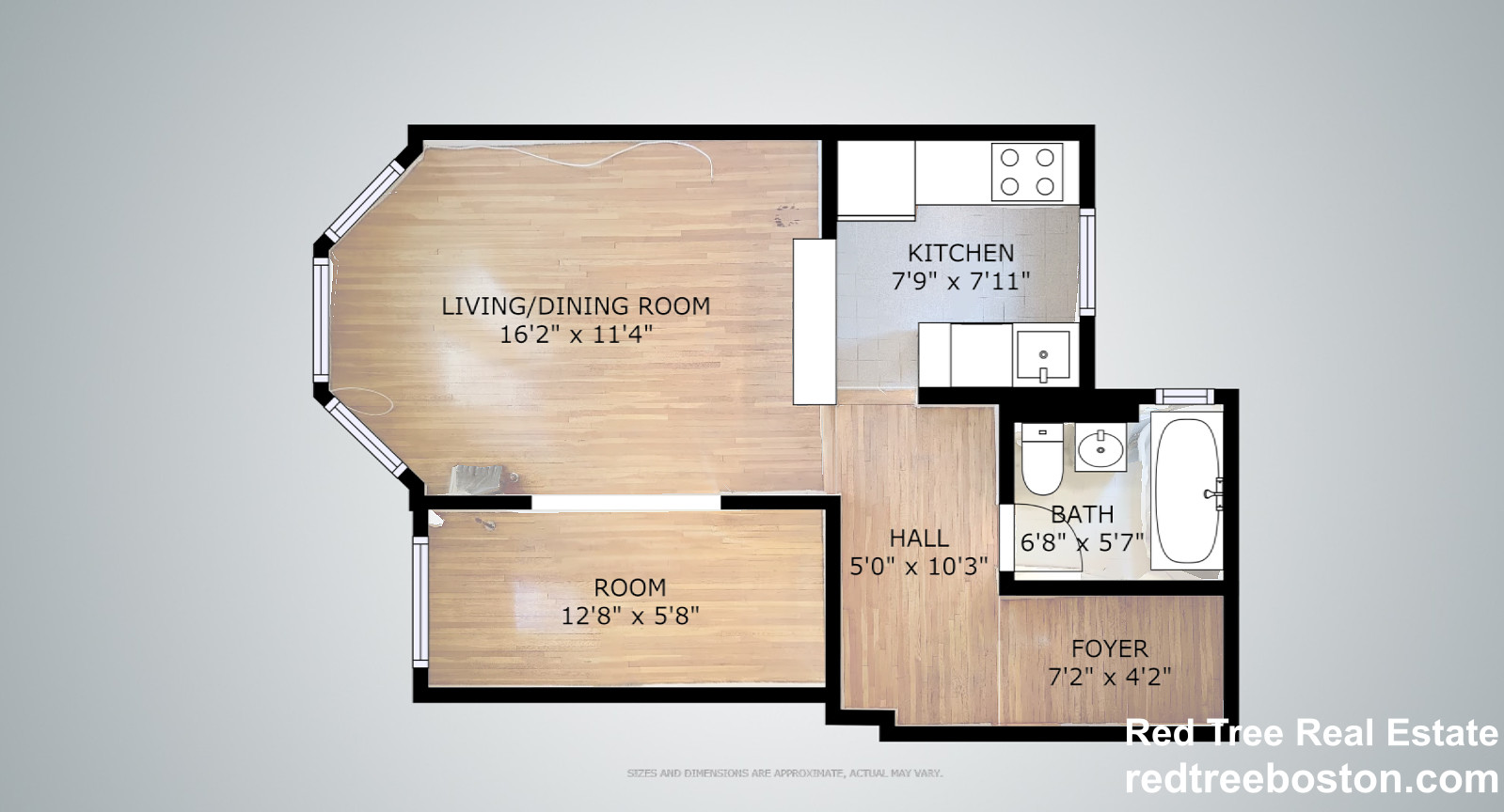 Studio bed, 1 bath apartment for rent at 120 Peterborough St Unit 15, Fenway — photo 9 of 12
