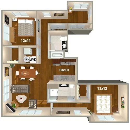 2 bed, 2 bath apartment for rent at 120 Pleasant St Unit 305, Waverley — photo 11 of 11
