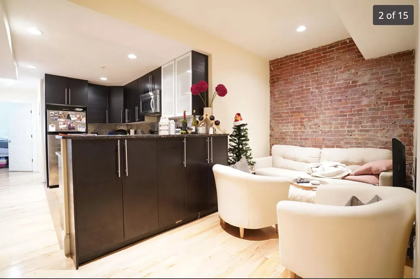 4 bed, 2 bath apartment for rent at 1203 Beacon St Unit 8, Brookline — photo 4 of 15