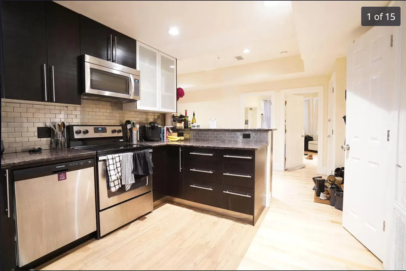 4 bed, 2 bath apartment for rent at 1203 Beacon St Unit 8, Brookline — photo 3 of 15