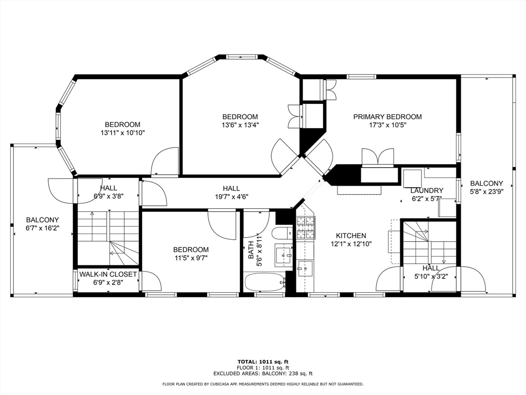 3 bed, 1 bath apartment for rent at 121 Browne St Unit 2, North Brookline — photo 16 of 19