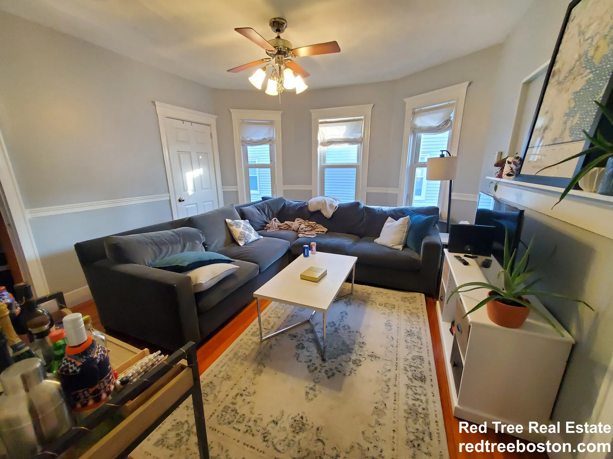 5 bed, 2 bath apartment for rent at 121 Lowell St Unit 2, Powder House Square