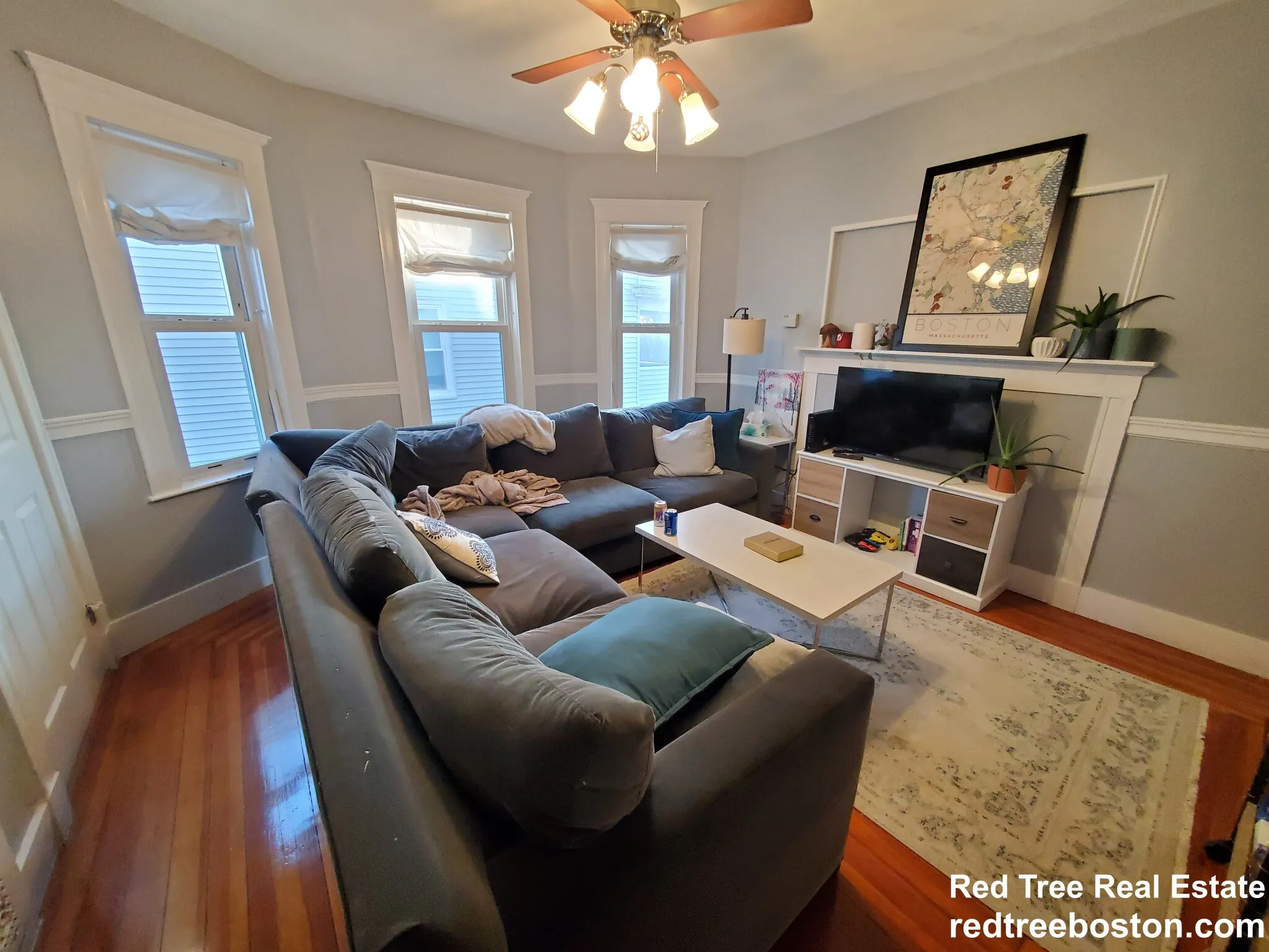 5 bed, 2 bath apartment for rent at 121 Lowell St Unit 2, Powder House Square — photo 3 of 25