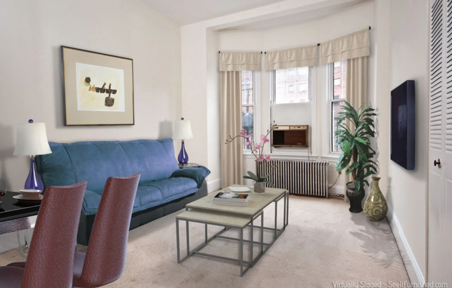 2 bed, 1 bath apartment for rent at 1223 Beacon St Unit 401, Brookline