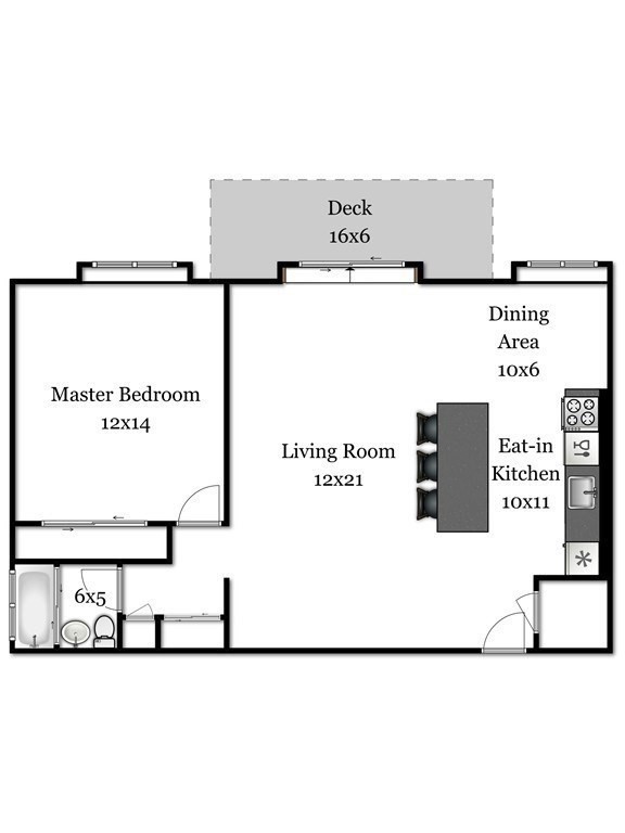 1 bed, 1 bath apartment for rent at 123 Sewall Ave Unit 1K, Longwood — photo 13 of 15