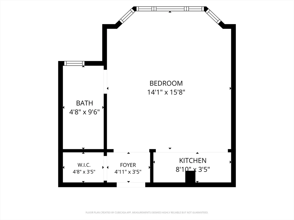 Studio bed, 1 bath apartment for rent at 1253 Beacon St Unit C3, Coolidge Corner — photo 2 of 2