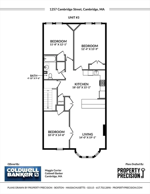 3 bed, 1 bath apartment for rent at 1257 Cambridge St Unit 3, Cambridge — photo 18 of 18