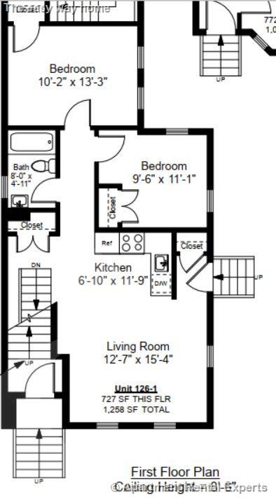 4 bed, 2 bath apartment for rent at 126 Columbia St Unit 1, Central Square — photo 14 of 15