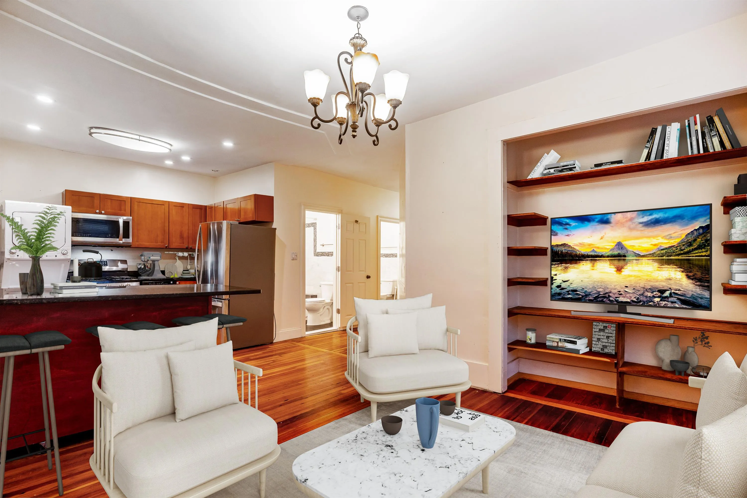 4 bed, 1 bath apartment for rent at 126 Day St Unit 2, Jamaica Plain — photo 4 of 11