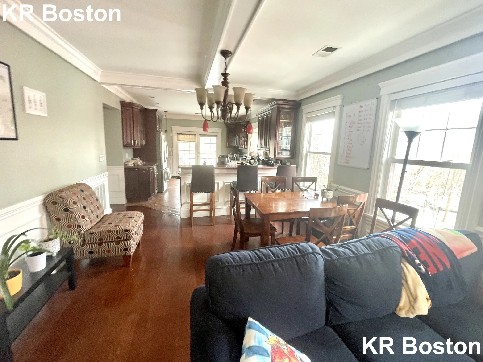 4 bed, 3 bath apartment for rent at 127 Nonantum St Unit 2, Oak Square