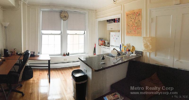 Studio bed, 1 bath apartment for rent at 1284 Beacon St Unit 402, Coolidge Corner