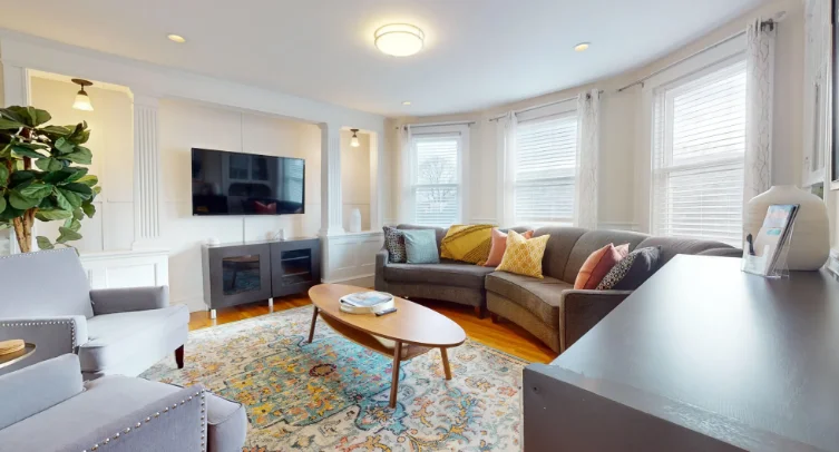4 bed, 2 bath apartment for rent at 129 Bunker Hill St Unit 2, Charlestown — photo 5 of 5