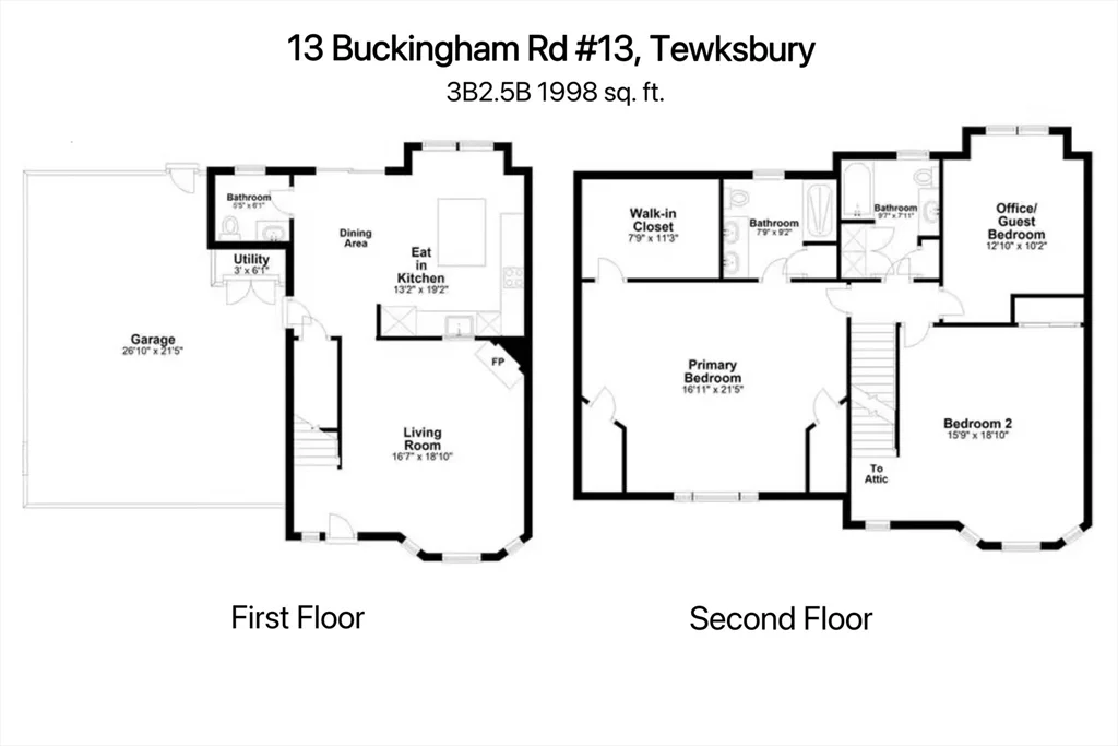 3 bed, 2 bath apartment for rent at 13 Buckingham Rd Unit 13, Tewksbury — photo 31 of 31