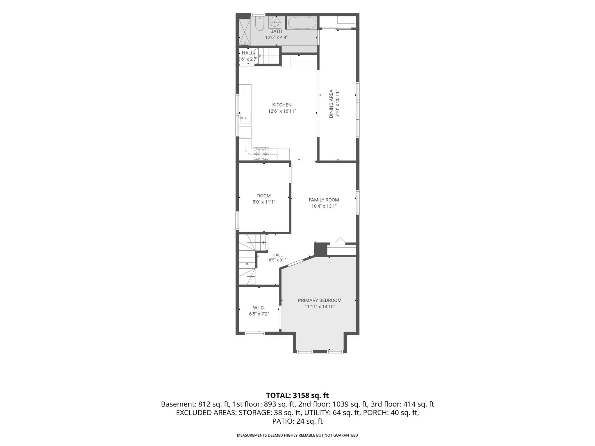 4 bed, 1 bath apartment for rent at 13 Knowlton Steet Unit 2, East Somerville — photo 4 of 24