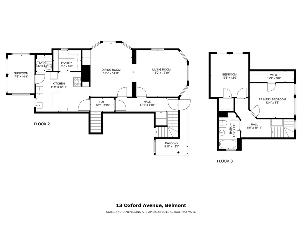 2 bed, 1 bath apartment for rent at 13 Oxford Ave Unit 13, Belmont — photo 32 of 32