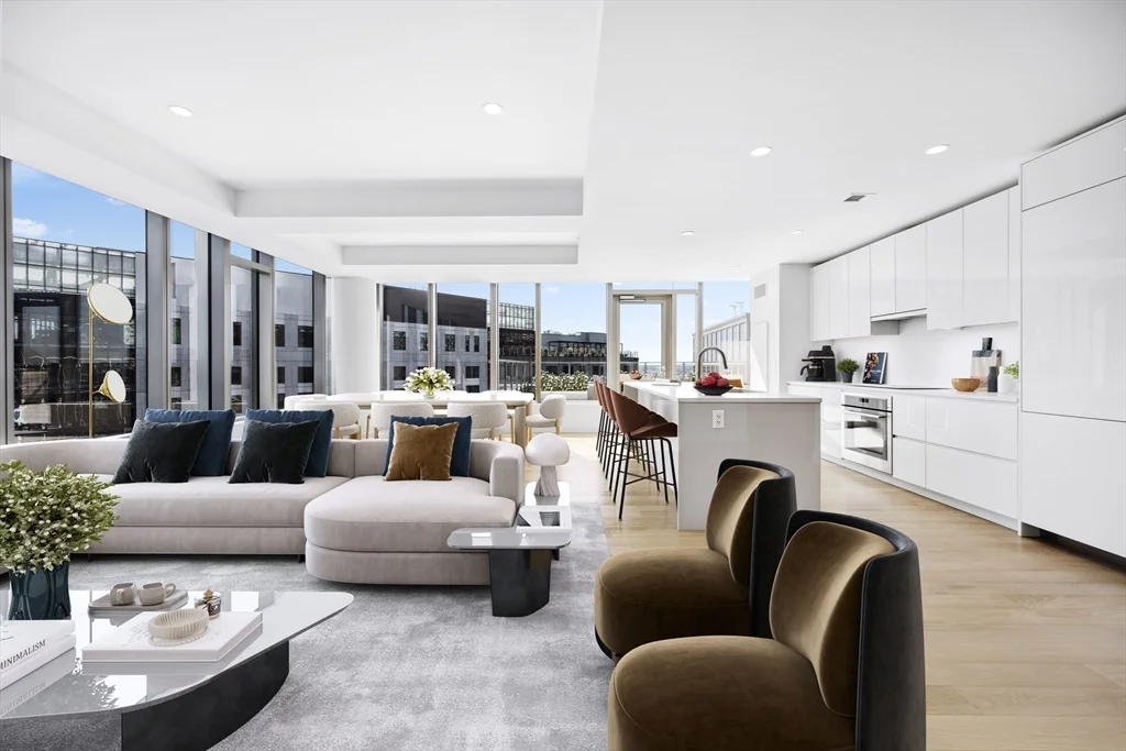 3 bed, 3 bath apartment for rent at 131 Seaport Blvd Unit PH-1A, Seaport District — photo 2 of 15