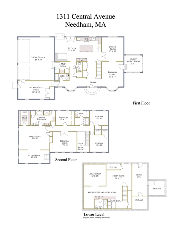 6 bed, 4+ bath apartment for rent at 1311 Central Ave, Needham — photo 18 of 18