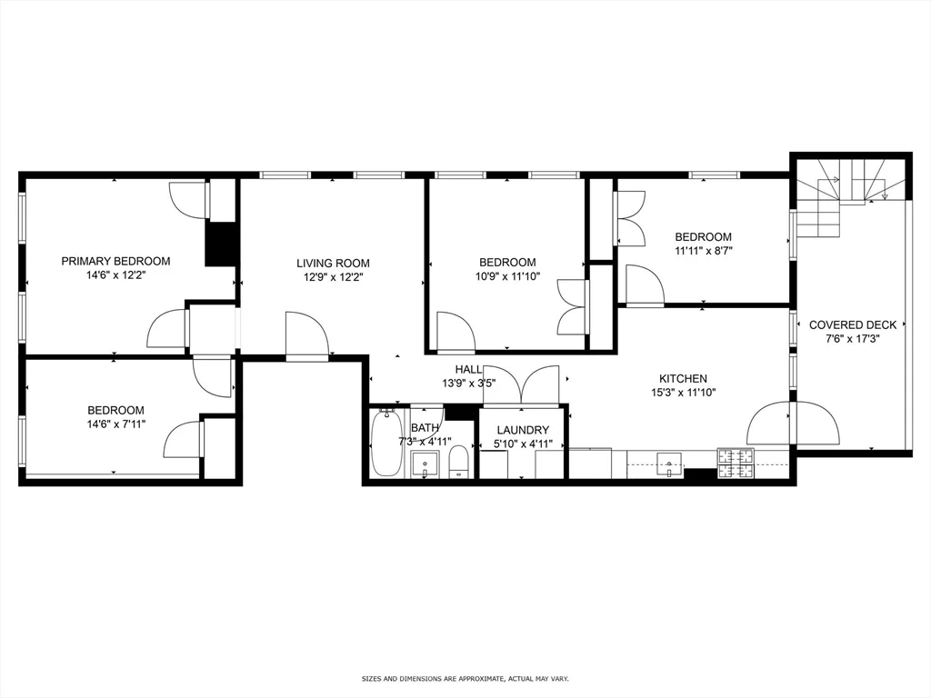 4 bed, 1 bath apartment for rent at 131A Cottage St Unit 2A, East Boston — photo 16 of 16